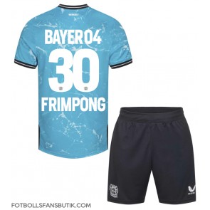 Bayer Leverkusen Jeremie Frimpong #30 Replika Tredje Tröja Barn 2023-24 Kortärmad (+ Korta byxor)